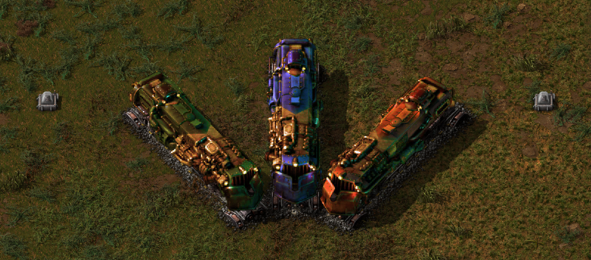 Overloaded Trains - Factorio Mods