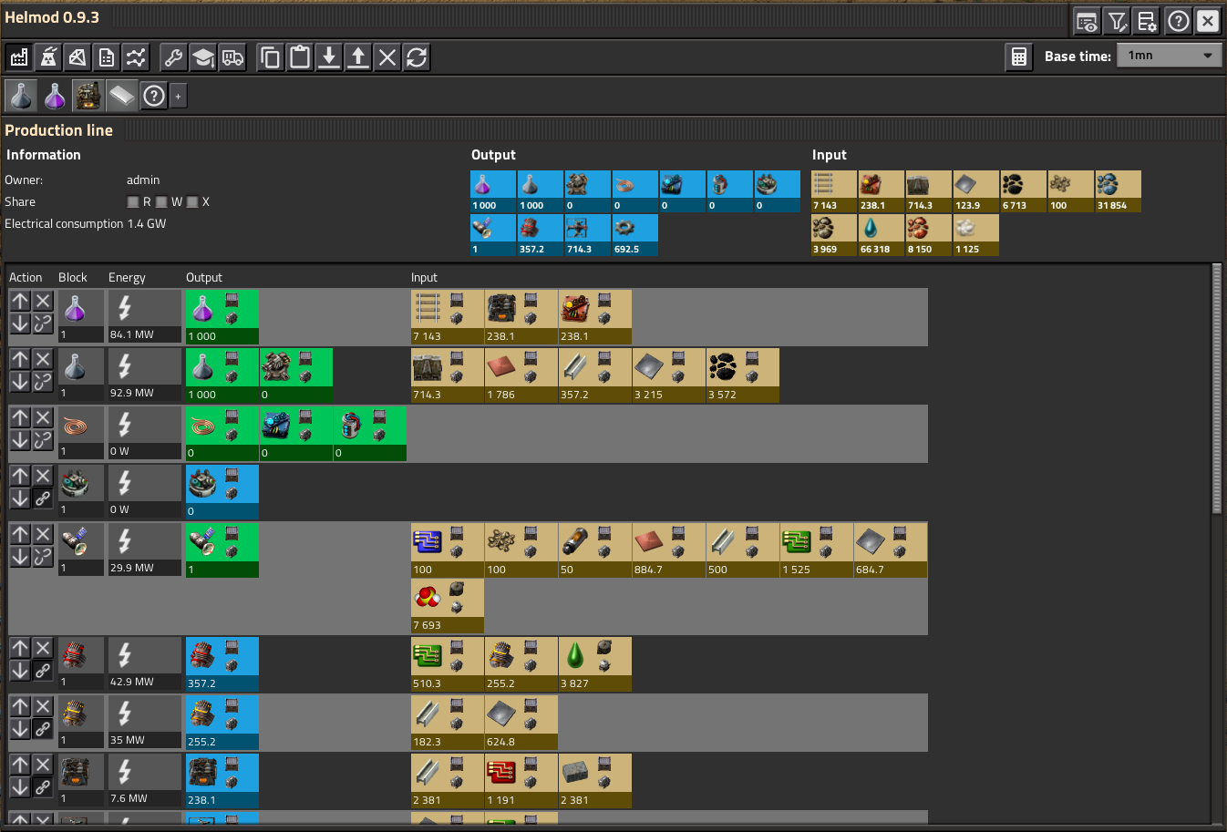 Factorio helmod assistant for planning your base фото 2